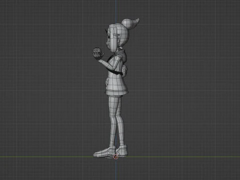 Liko - Pokemon Horizons 3D Model