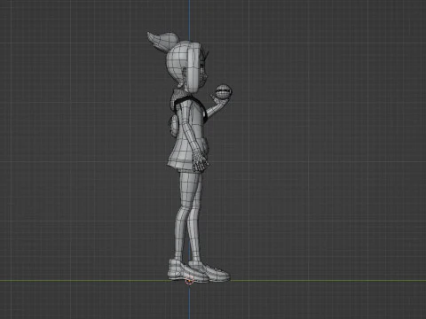 Liko - Pokemon Horizons 3D Model
