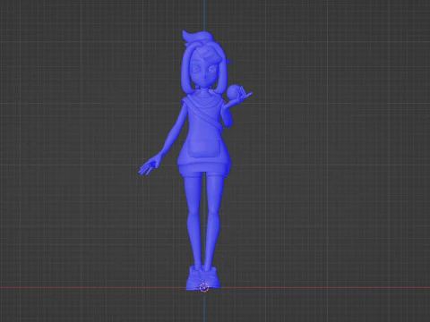 Liko - Pokemon Horizons 3D Model