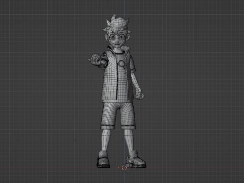 Roy - Pokemon Horizons Modello 3D