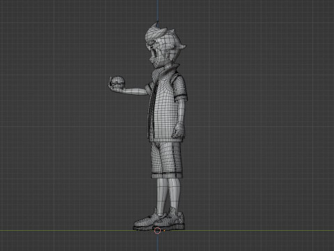 Roy - Pokemon Horizons Modello 3D