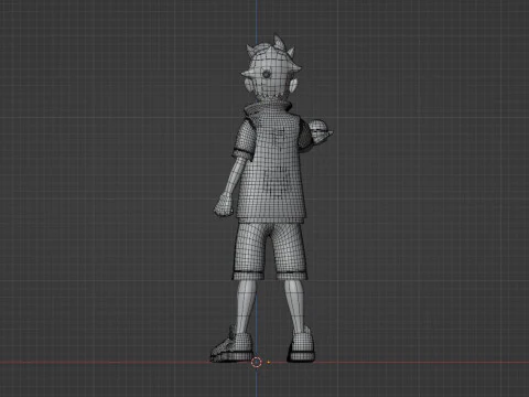 Roy - Pok&eacute;mon Horizons Modèle 3D