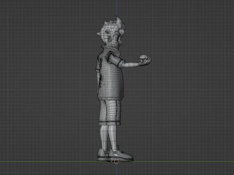 Roy - Pok&eacute;mon Horizons Modèle 3D