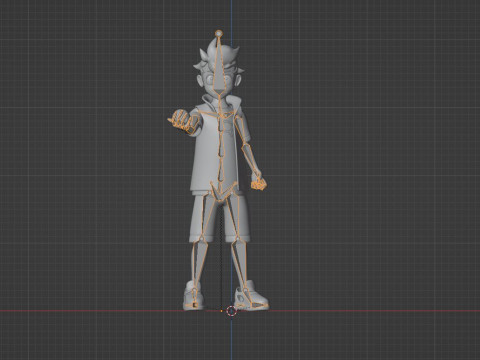 Roy - Pokemon Horizons Modello 3D