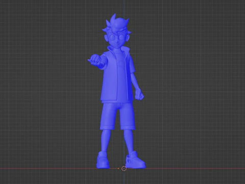 Roy - Pok&eacute;mon Horizons Modèle 3D