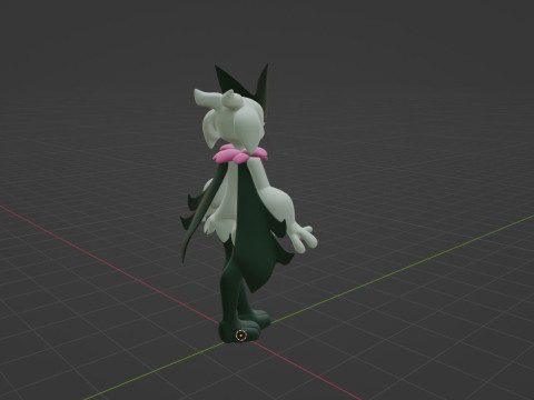 Meowscarada - Pokemon Horizons 3D Model