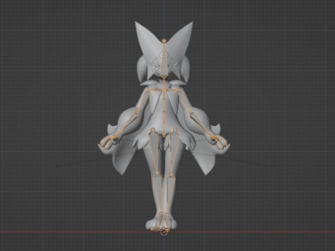 Meowscarada - Pokemon Horizons 3D Model