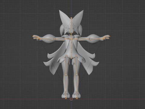 Meowscarada - Pokemon Horizons 3D Model