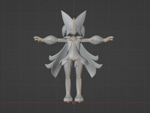 Meowscarada - Pok&eacute;mon Horizontes Modelo 3D