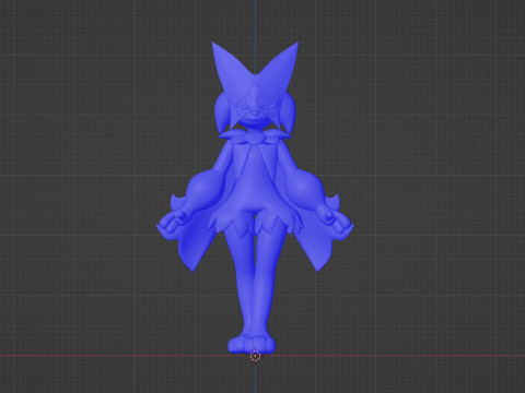 Meowscarada - Pokemon Horizons 3D Model