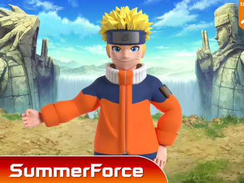 Naruto Uzumaki - Naruto Shippuden 3D Model
