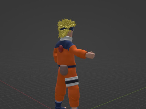 Naruto Uzumaki - Naruto Shippuden 3D Model