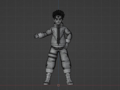Naruto Uzumaki - Naruto Shippuden 3D Model