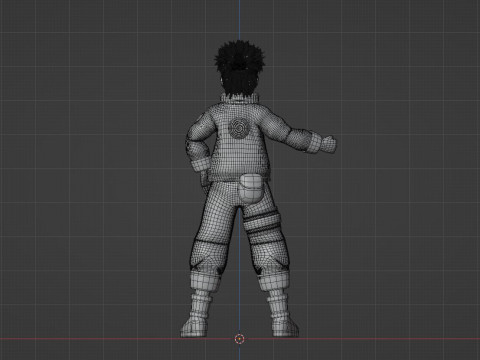 Naruto Uzumaki - Naruto Shippuden 3D Model