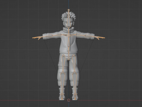 Naruto Uzumaki - Naruto Shippuden 3D Model