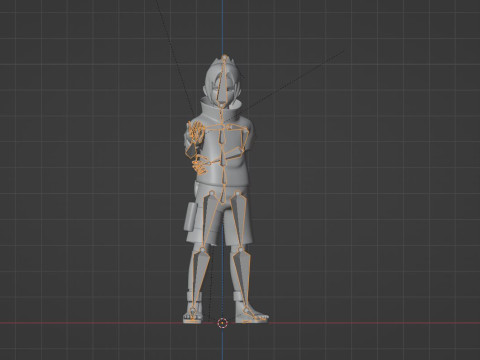 Sasuke Uchiha - Naruto Shippuden 3D Model