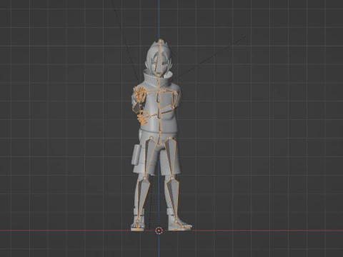 Sasuke Uchiha - Naruto Shippuden 3D Model
