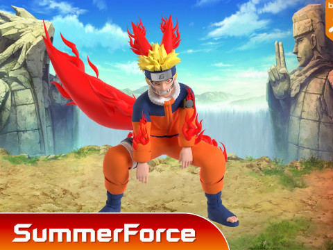 Naruto One Tail - Naruto Shippuden 3D Модель