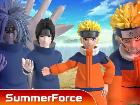 Naruto One Tail - Naruto Shippuden 3D Model