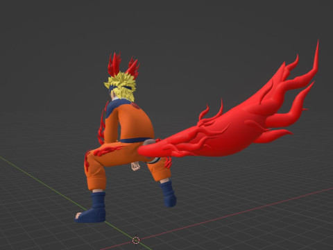 Naruto One Tail - Naruto Shippuden 3D Модель