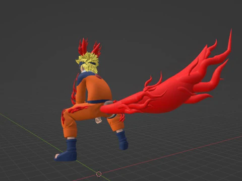 Naruto One Tail - Naruto Shippuden 3D Model