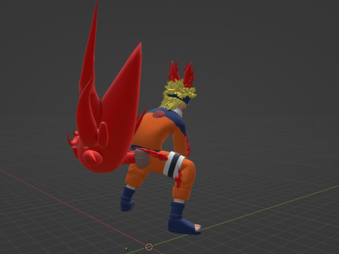 Naruto One Tail - Naruto Shippuden 3D Модель