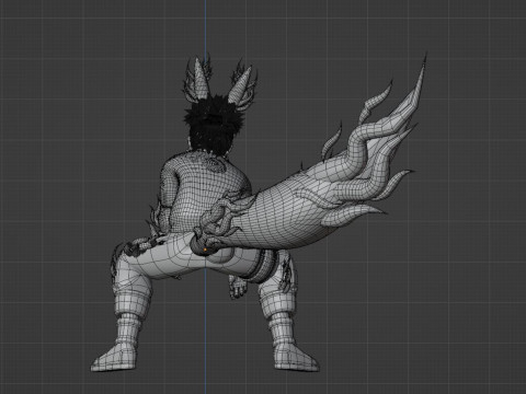 Naruto One Tail - Naruto Shippuden 3D Модель