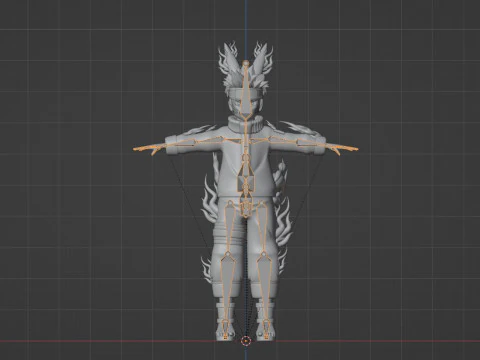 Naruto One Tail - Naruto Shippuden 3D Model