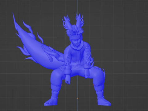 Naruto One Tail - Naruto Shippuden 3D Model