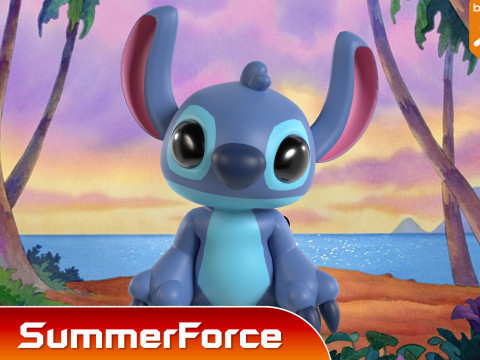 Stitch - Lilo and Stitch Model 3D