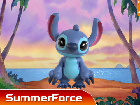 Stitch - Lilo and Stitch Model 3D