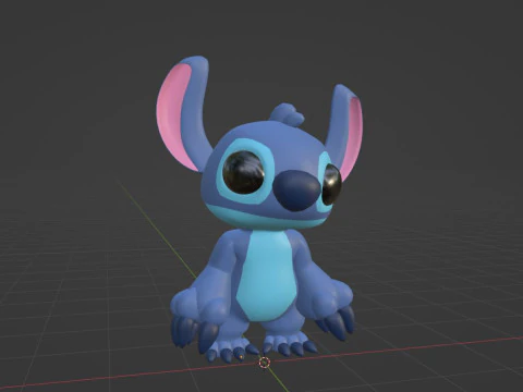 Stitch - Lilo and Stitch 3D Model