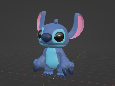 Stitch - Lilo and Stitch Model 3D