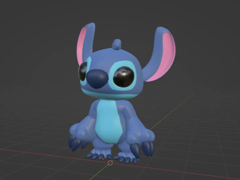 Stitch - Lilo and Stitch 3D Model