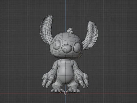 Stitch - Lilo and Stitch 3D Model