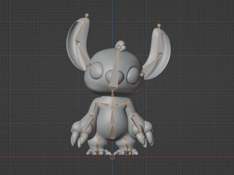 Stitch - Lilo and Stitch 3D Model