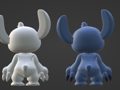 Stitch - Lilo and Stitch Model 3D