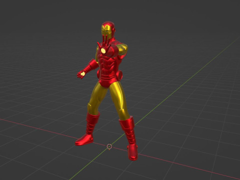 Ironman Classic - Marvel Comic 3Dモデル