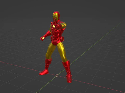 Ironman Classic - Marvel Comic 3D Model