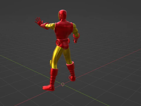 Ironman Classic - Marvel Comic 3D Model