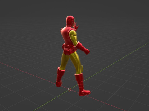 Ironman Classic - Marvel Comic 3Dモデル