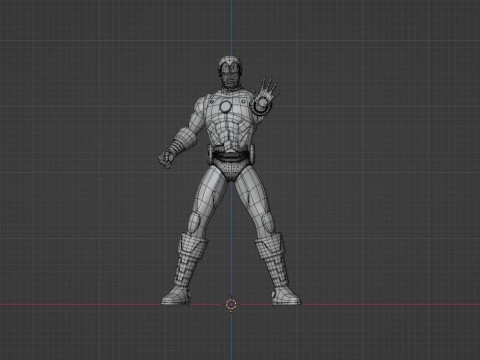 Ironman Classic - Marvel Comic 3Dモデル