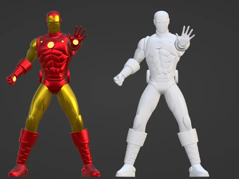 Ironman Classic - Marvel Comic 3D Model