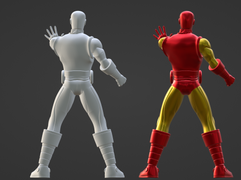 Ironman Classic - Marvel Comic 3Dモデル