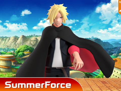 Boruto Uzumaki - Naruto Shippuden 3D मॉडल