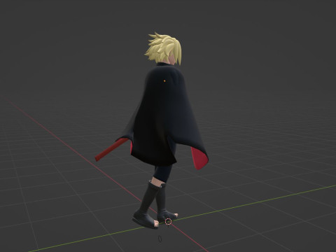 Boruto Uzumaki - Naruto Shippuden 3D मॉडल