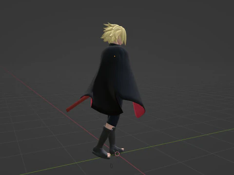 Boruto Uzumaki - Naruto Shippuden 3D Model