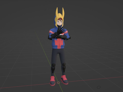 Koichi Haimawari - My Hero Academia Vigilantes 3D Model