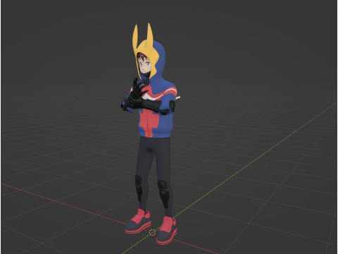 Koichi Haimawari - My Hero Academia Vigilantes 3D Model