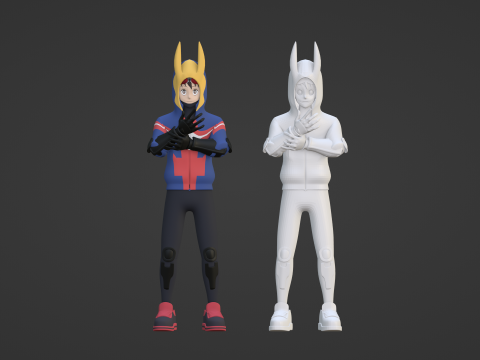 Koichi Haimawari - My Hero Academia Vigilantes 3D Model